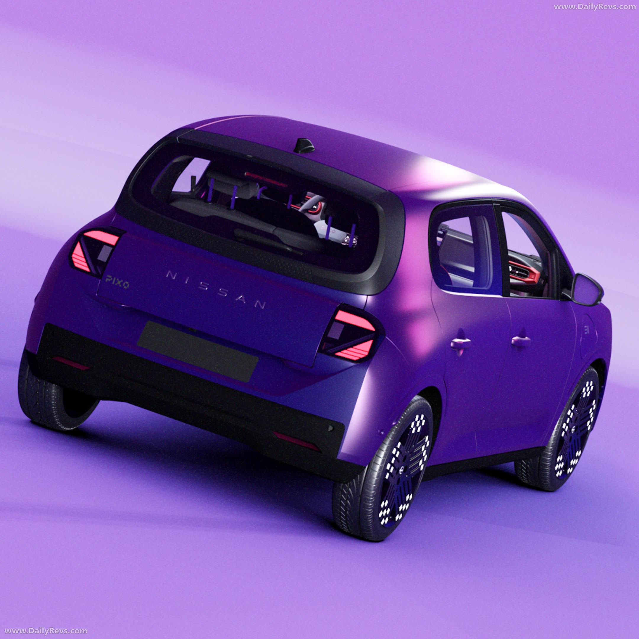 2027 Nissan Pixo Rear View