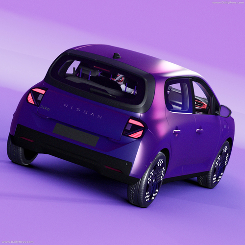 2027 Nissan Pixo Rear View