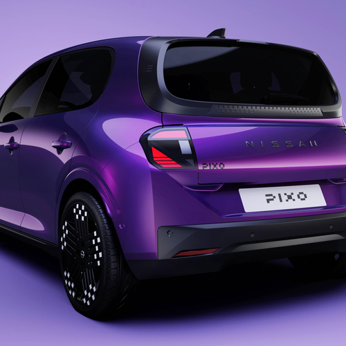 2027 Nissan Pixo Rear View