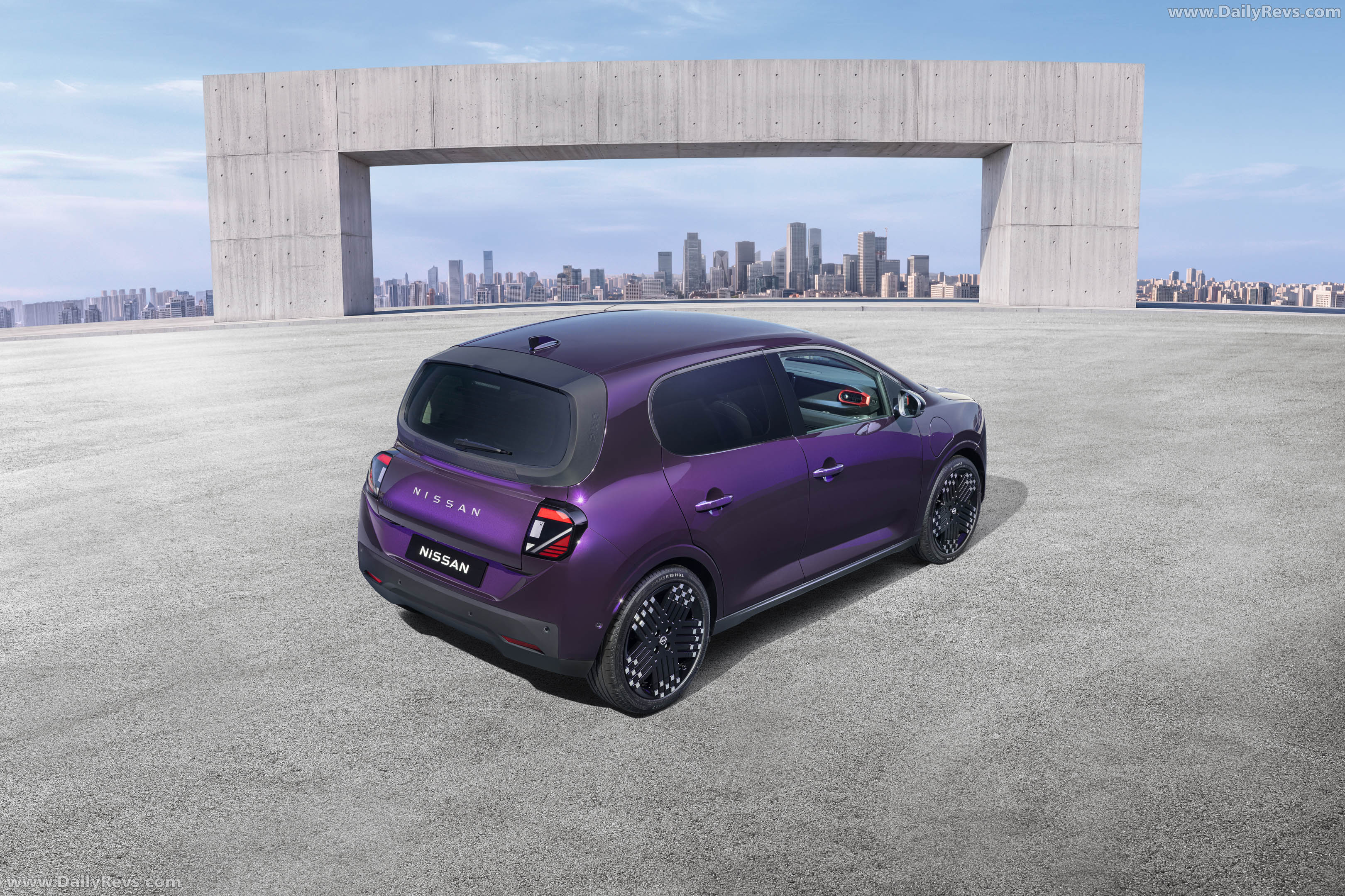 2027 Nissan Pixo Rear View