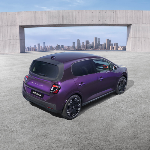2027 Nissan Pixo Rear View