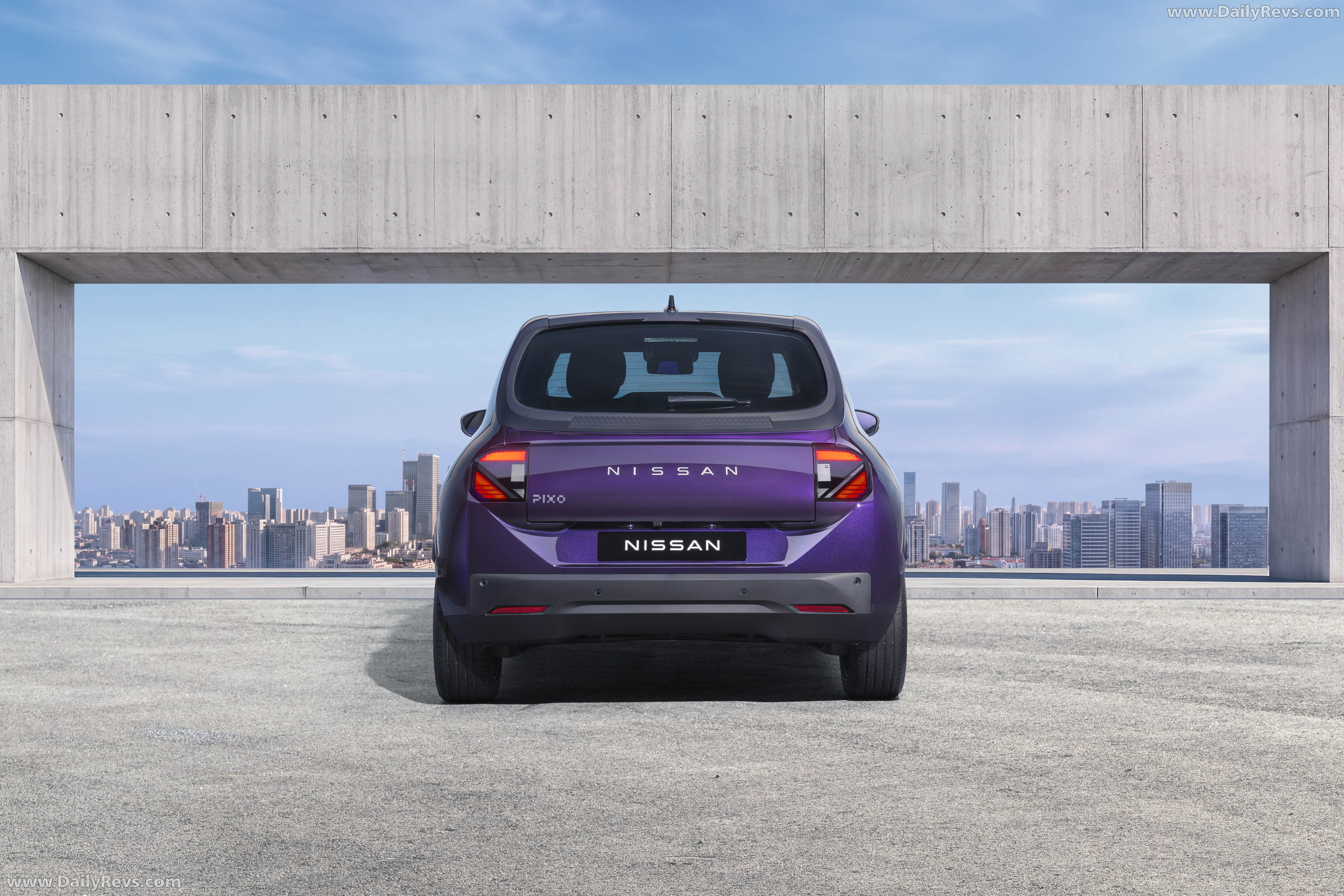 2027 Nissan Pixo Rear View