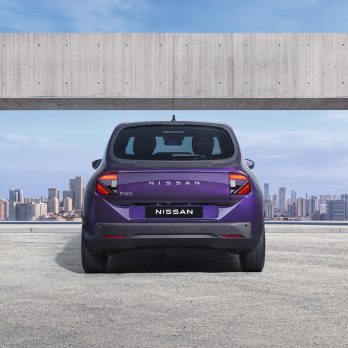 2027 Nissan Pixo Rear View
