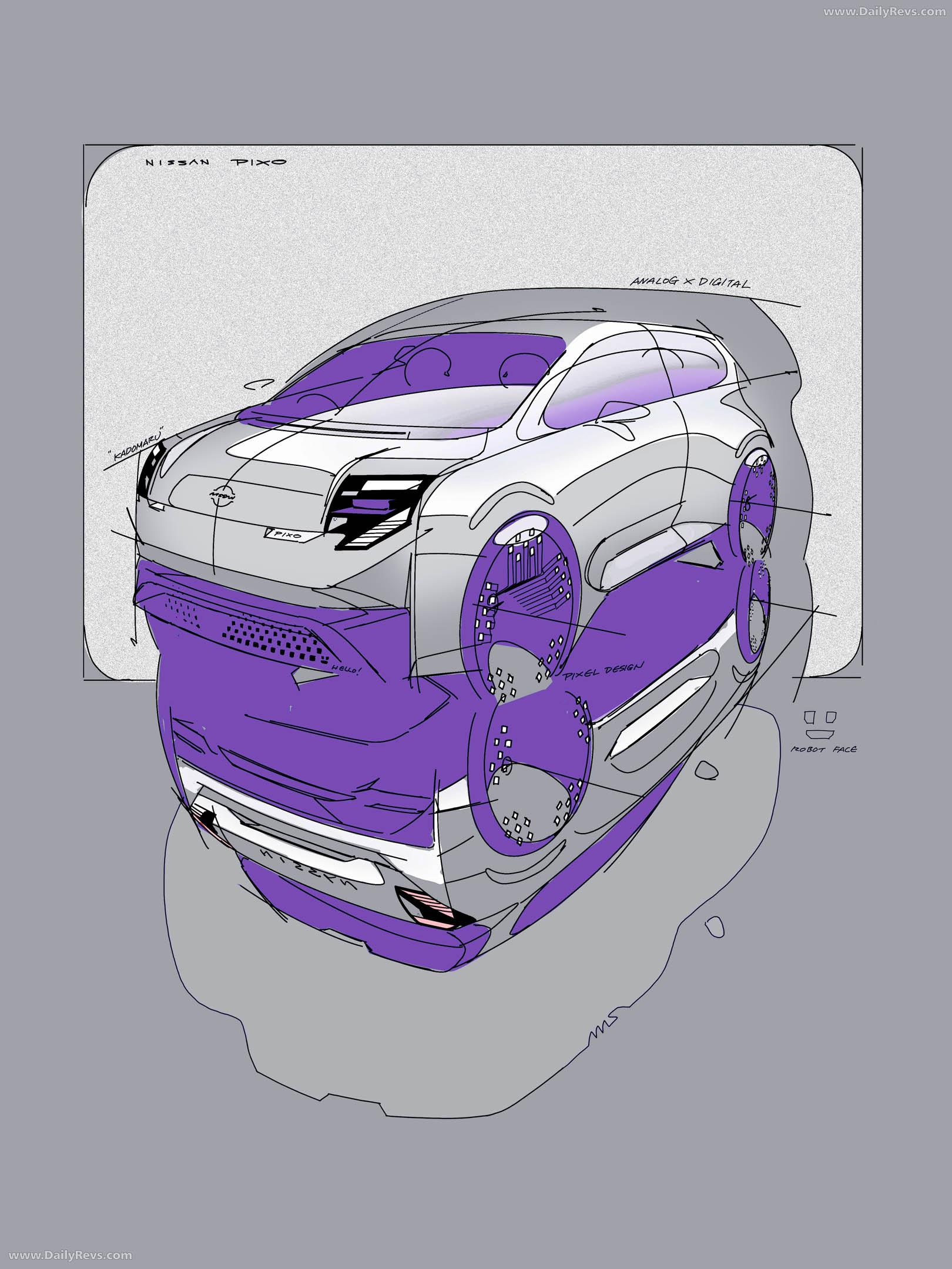2027 Nissan Pixo Sketches