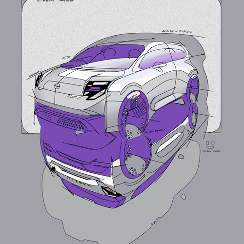 2027 Nissan Pixo Sketches