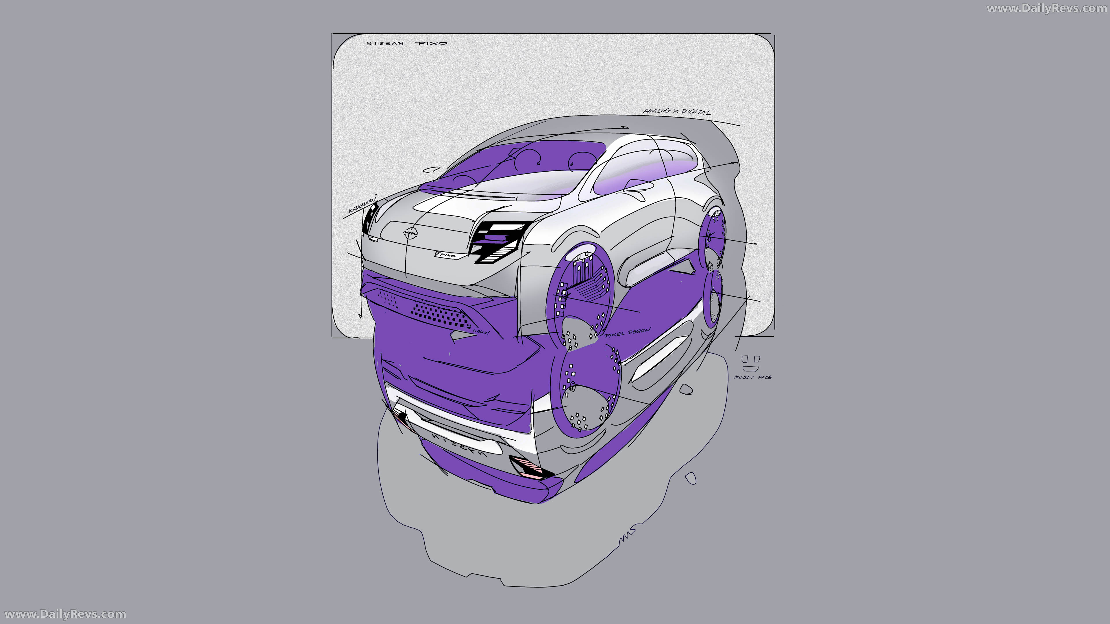 2027 Nissan Pixo Sketches