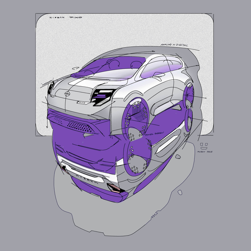2027 Nissan Pixo Sketches