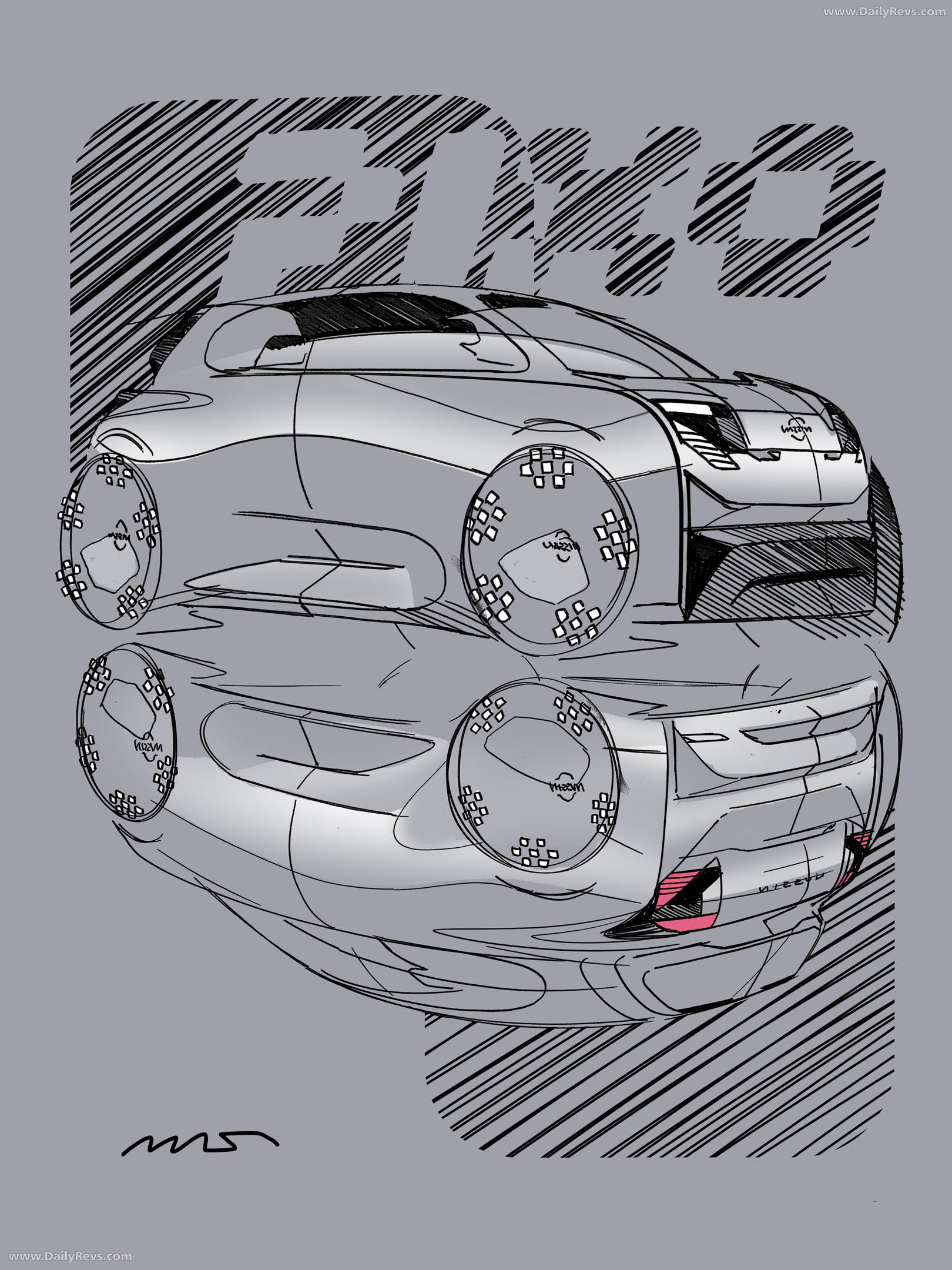 2027 Nissan Pixo Sketches