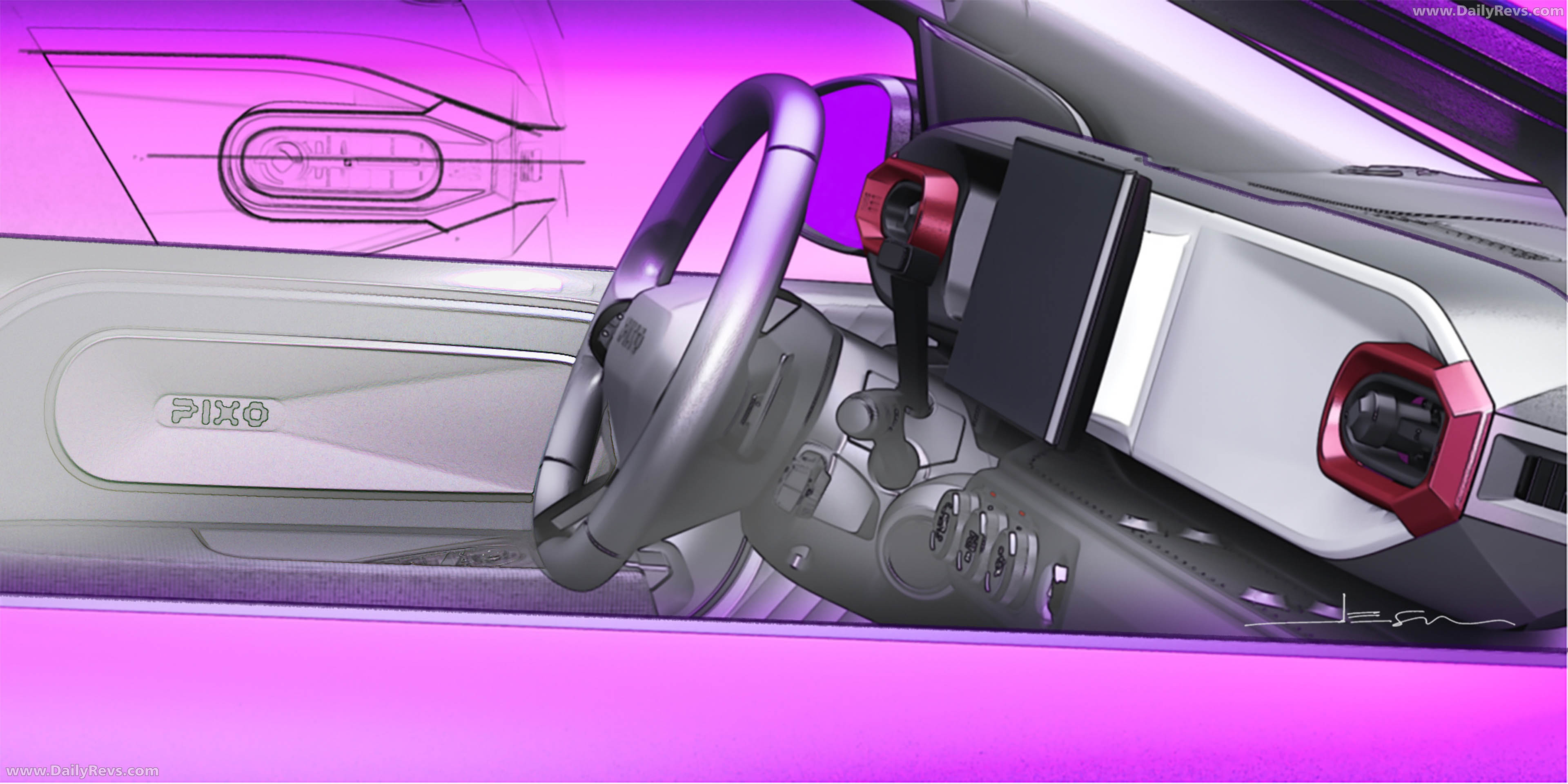 2027 Nissan Pixo Sketches