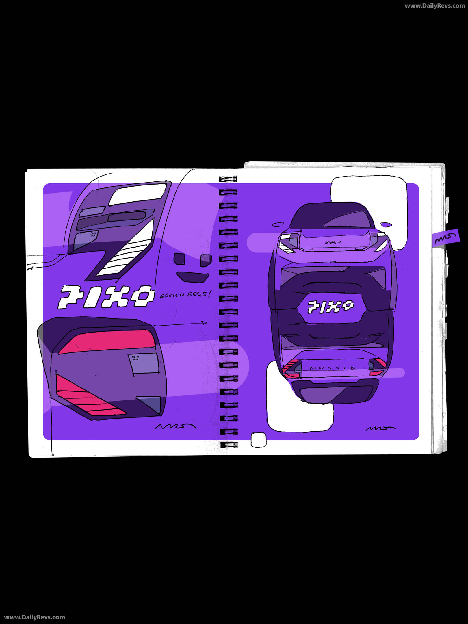 2027 Nissan Pixo Sketches