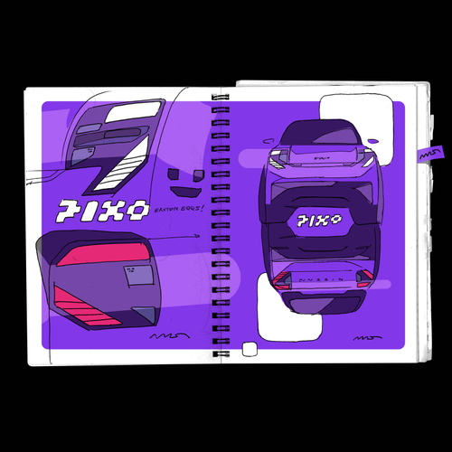 2027 Nissan Pixo Sketches