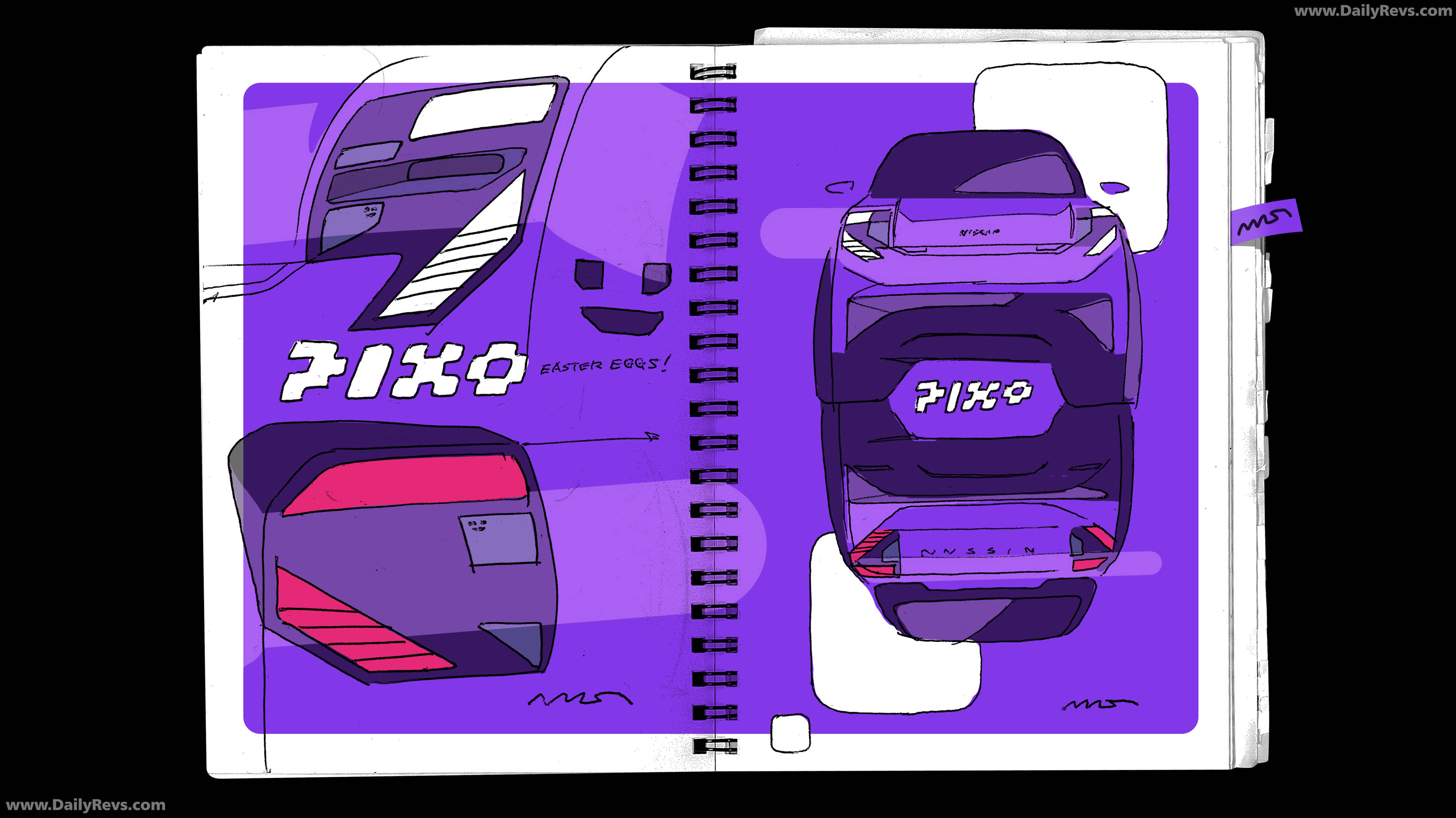 2027 Nissan Pixo Sketches
