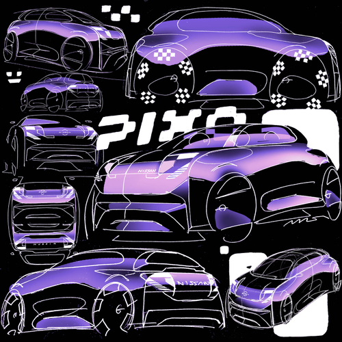 2027 Nissan Pixo Sketches