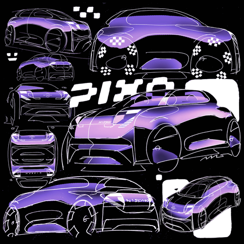 2027 Nissan Pixo Sketches