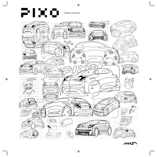 2027 Nissan Pixo Sketches