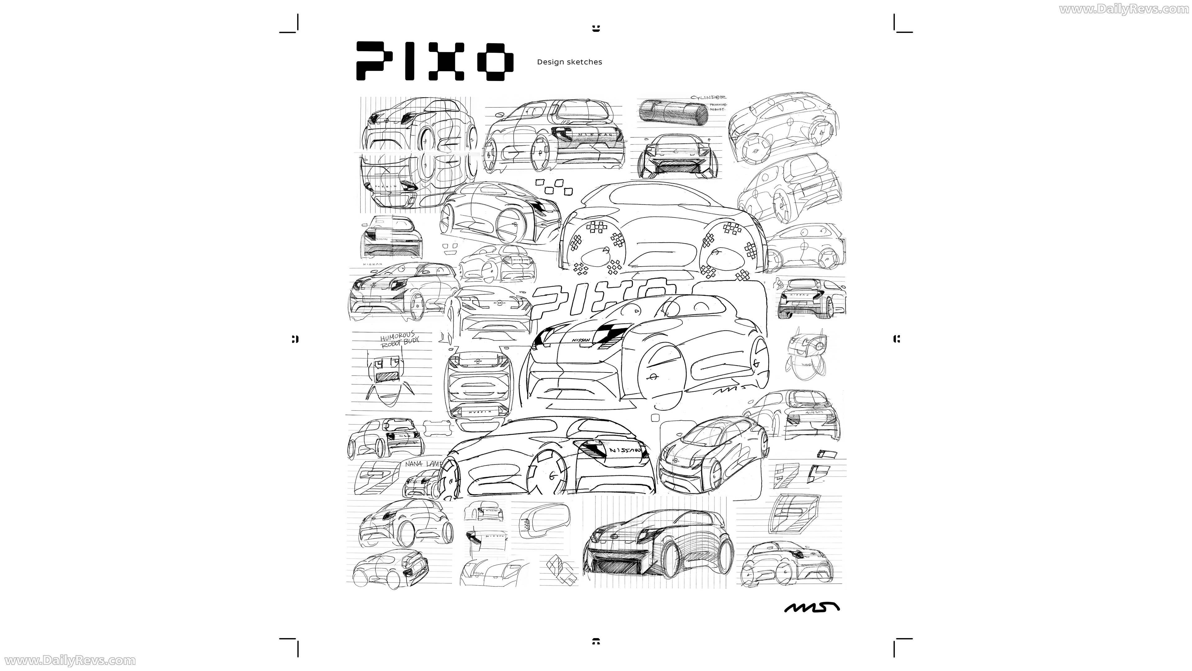 2027 Nissan Pixo Sketches