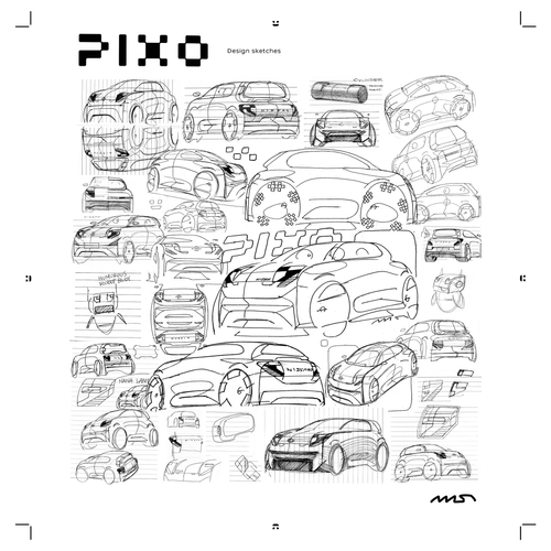 2027 Nissan Pixo Sketches