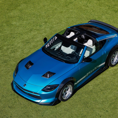 2026 Nissan Z Kaze Concept Top View