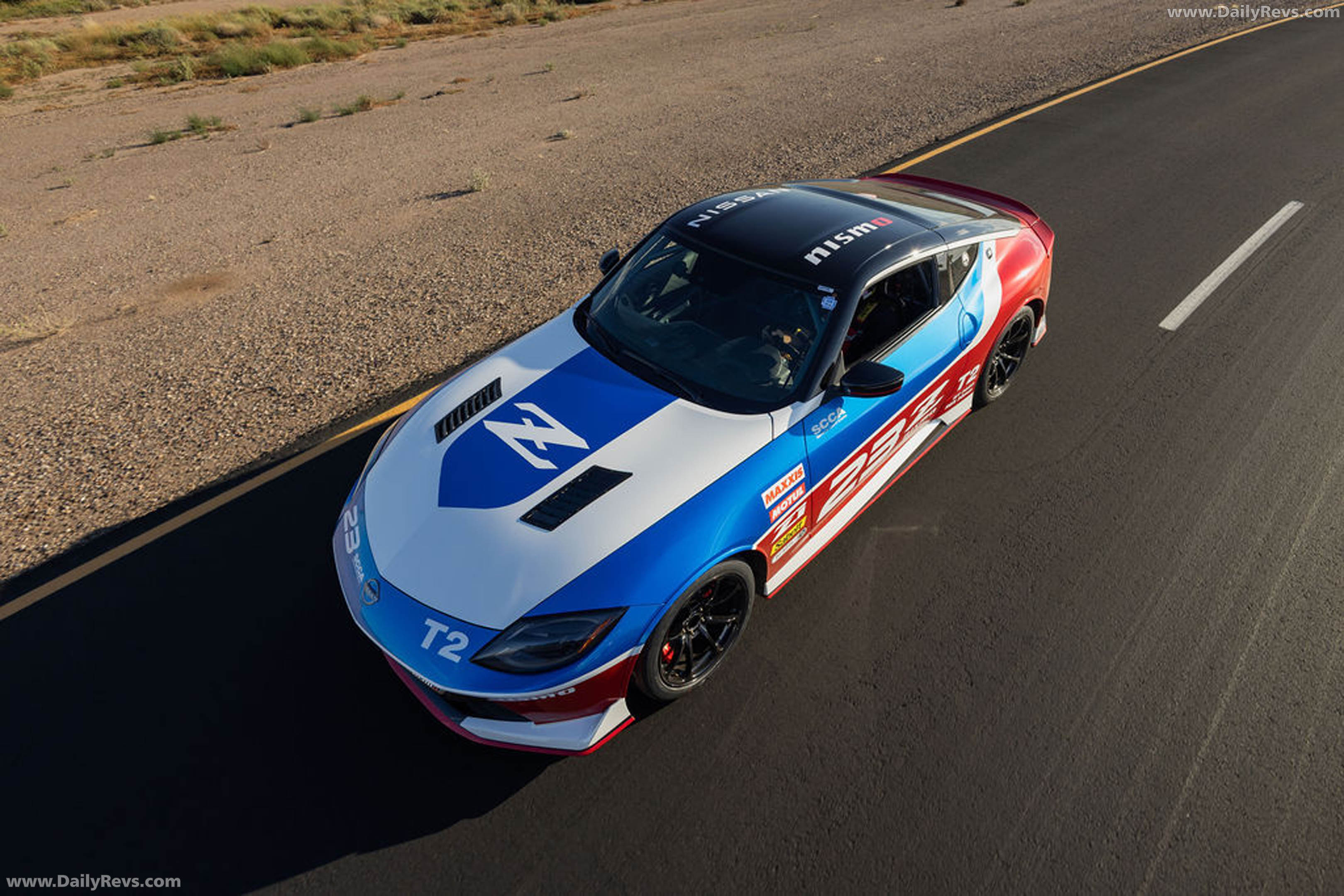 2026 Nissan Project NAT2 SCCA Touring 2 Z Top View