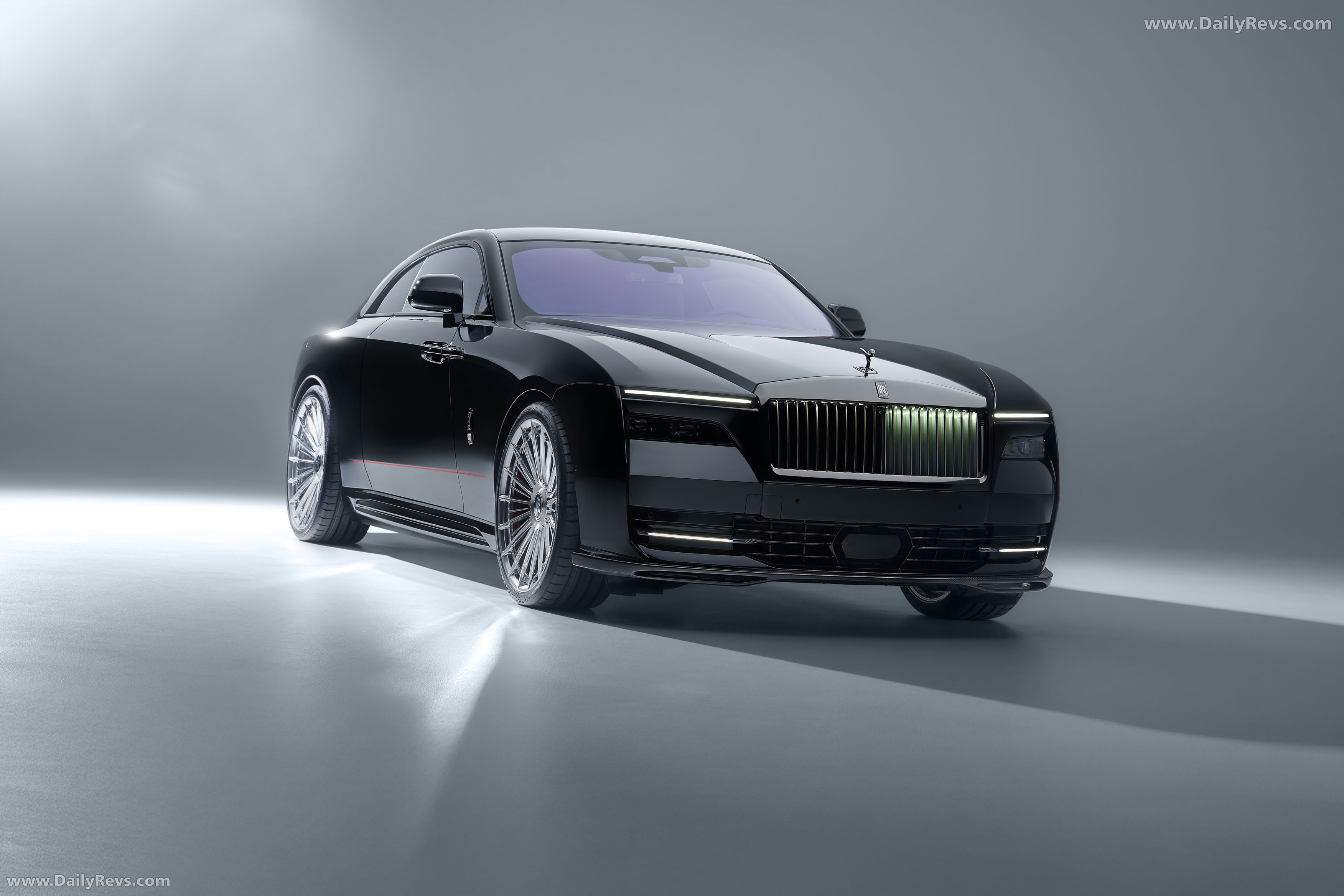 2025 Novitec Rolls-Royce Spectre Black Badge Spofec Front View