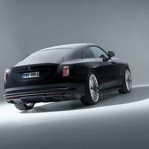 2025 Novitec Rolls-Royce Spectre Black Badge Spofec Rear View