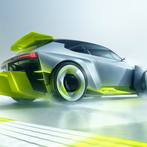 2025 Opel Corsa GSE Vision GT Concept Rear View