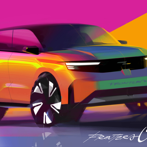2025 Opel Frontera REEV Sketches