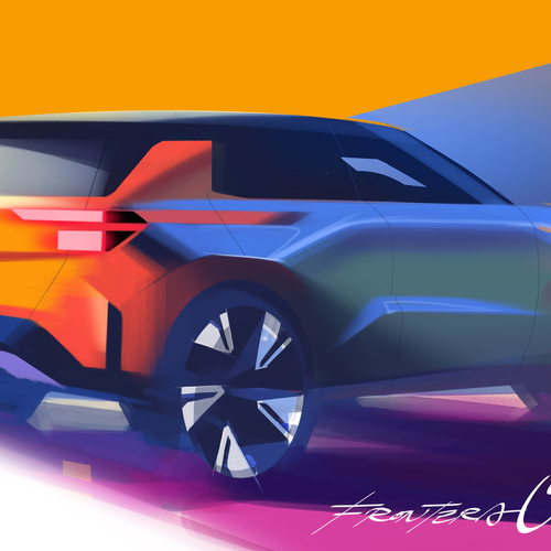 2025 Opel Frontera REEV Sketches