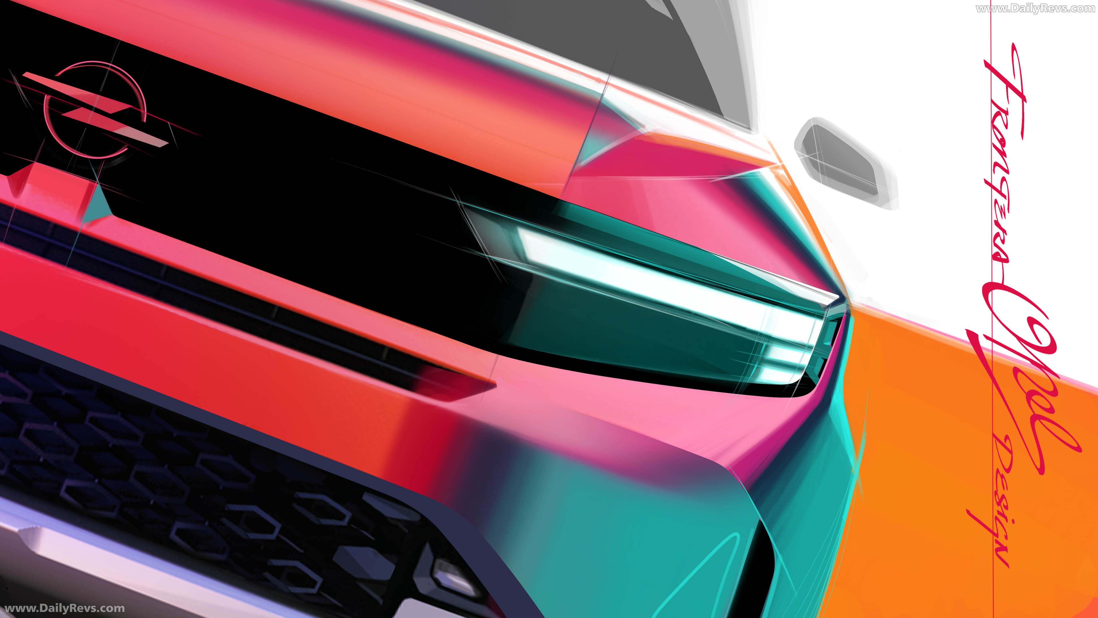 2025 Opel Frontera REEV Sketches
