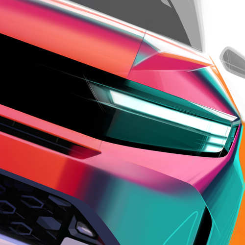 2025 Opel Frontera REEV Sketches