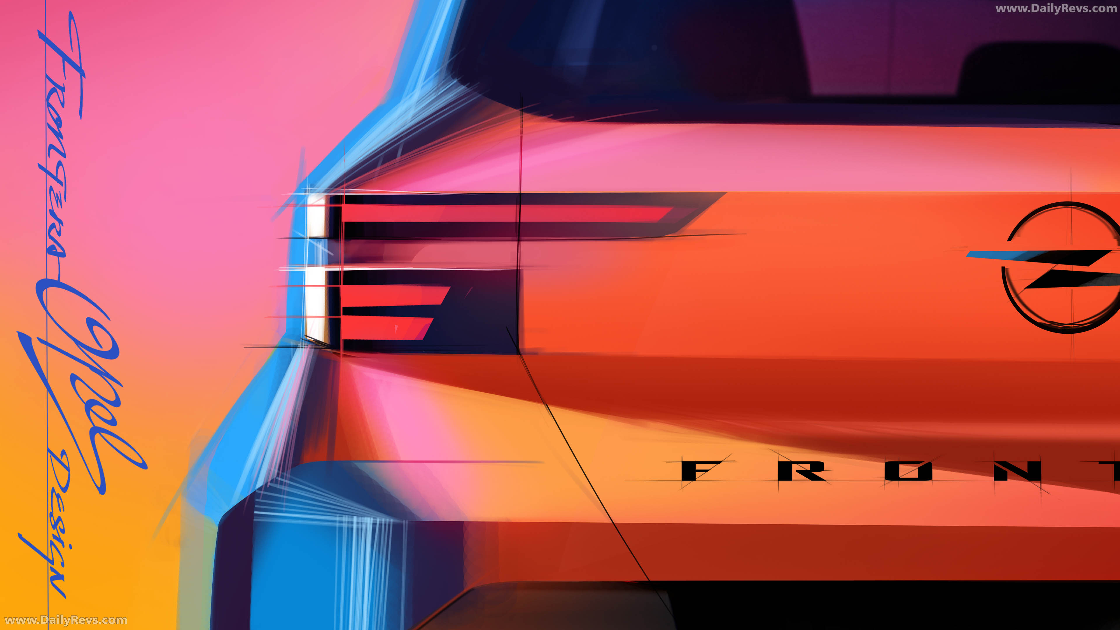 2025 Opel Frontera REEV Sketches