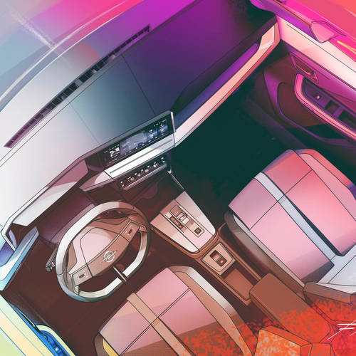 2025 Opel Frontera REEV Sketches