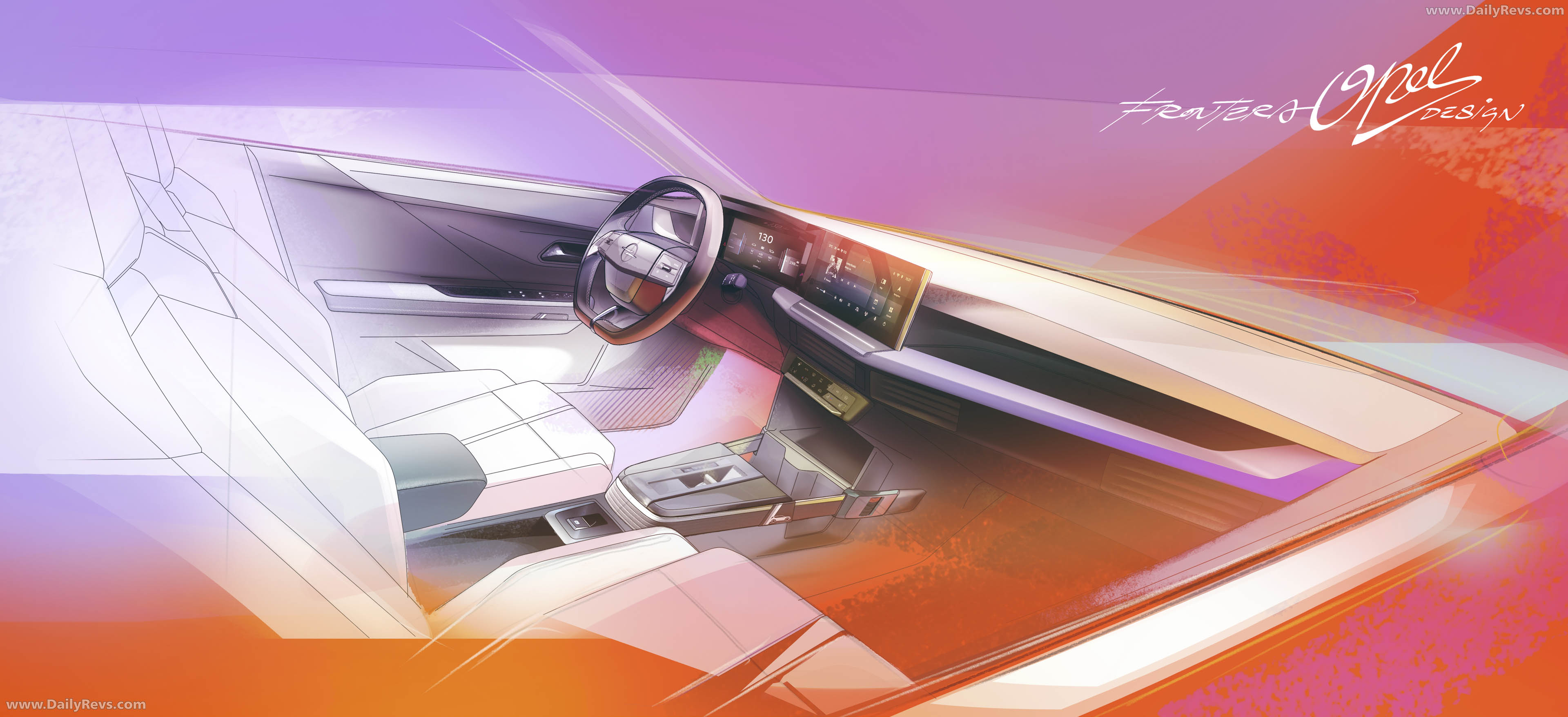 2025 Opel Frontera REEV Sketches