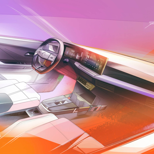 2025 Opel Frontera REEV Sketches