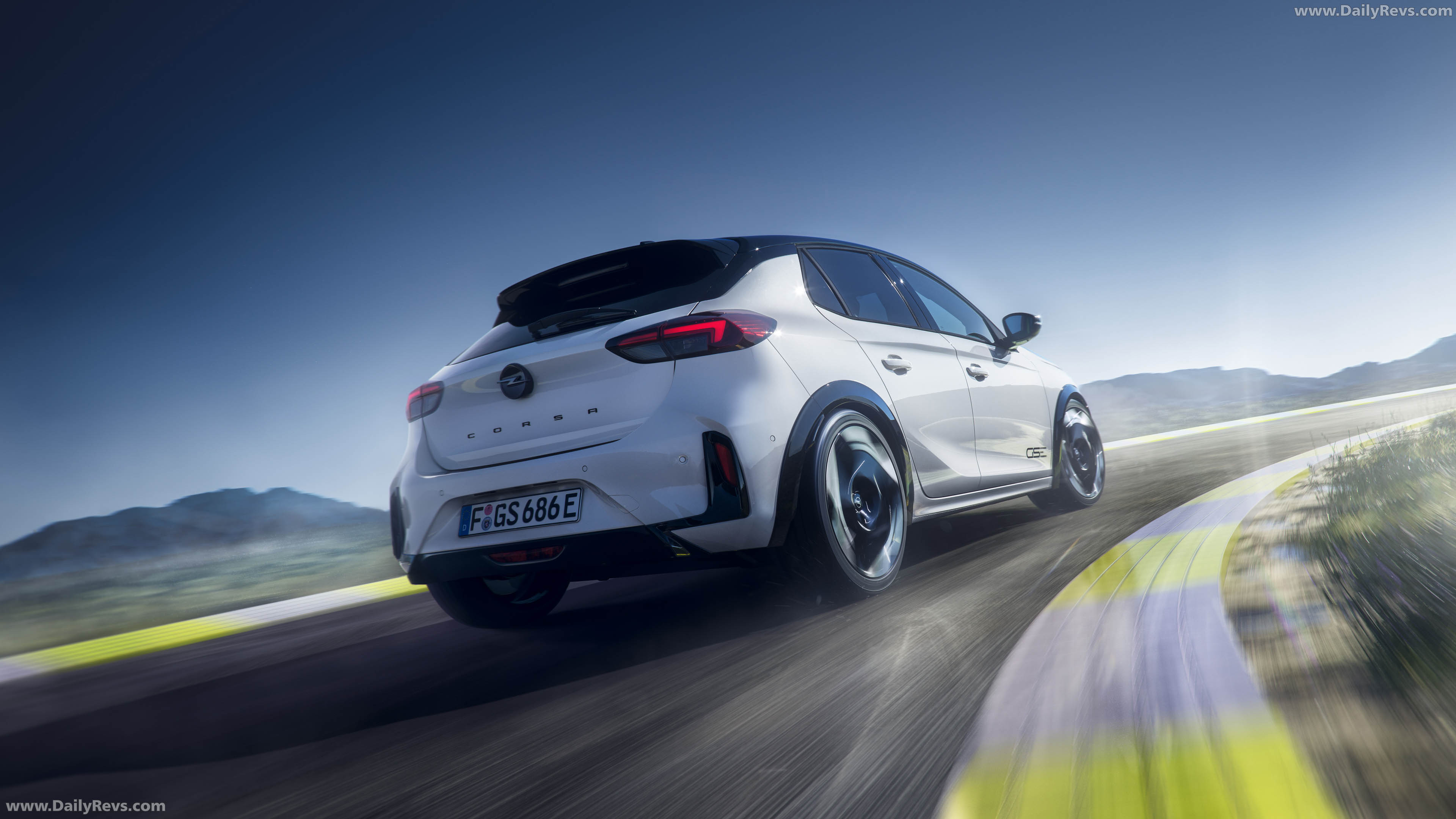 2027 Opel Corsa GSE Rear View
