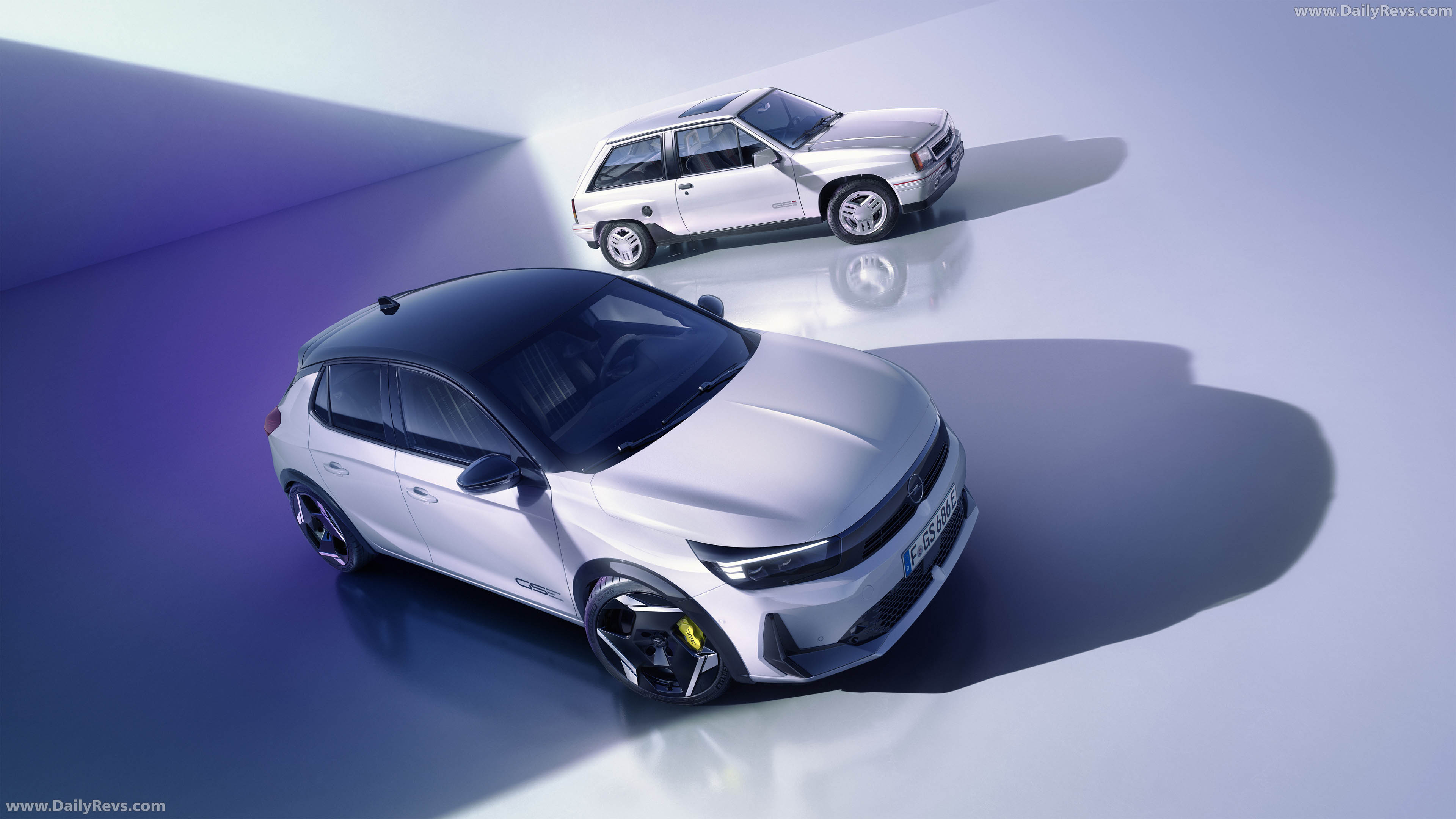 2027 Opel Corsa GSE Top View