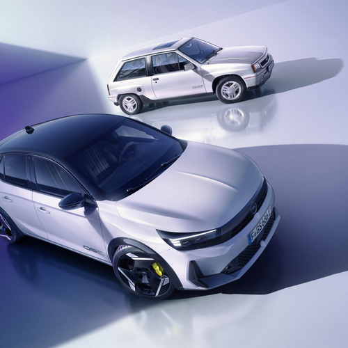 2027 Opel Corsa GSE Top View