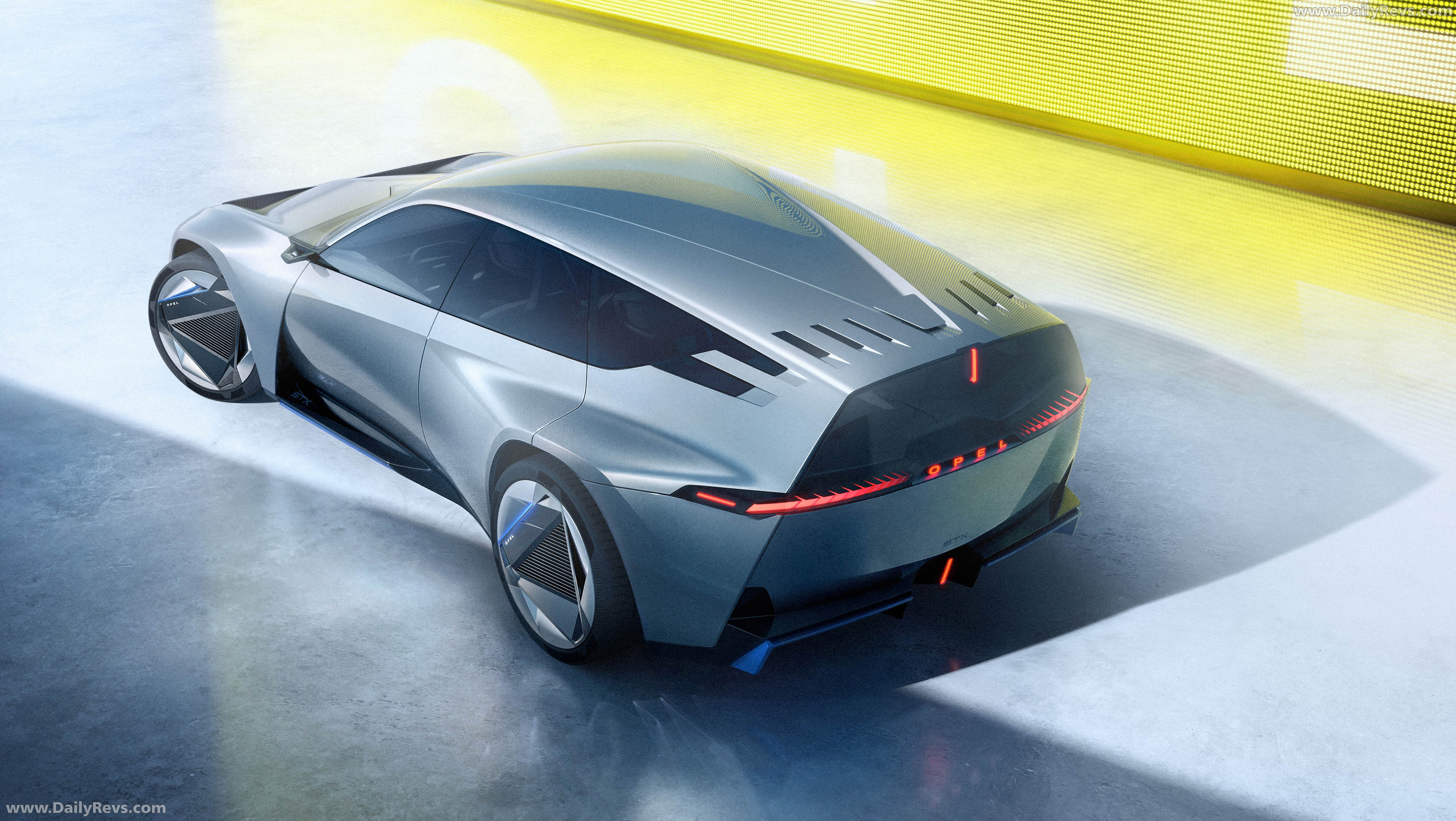 2026 Opel STX Concept Rear View
