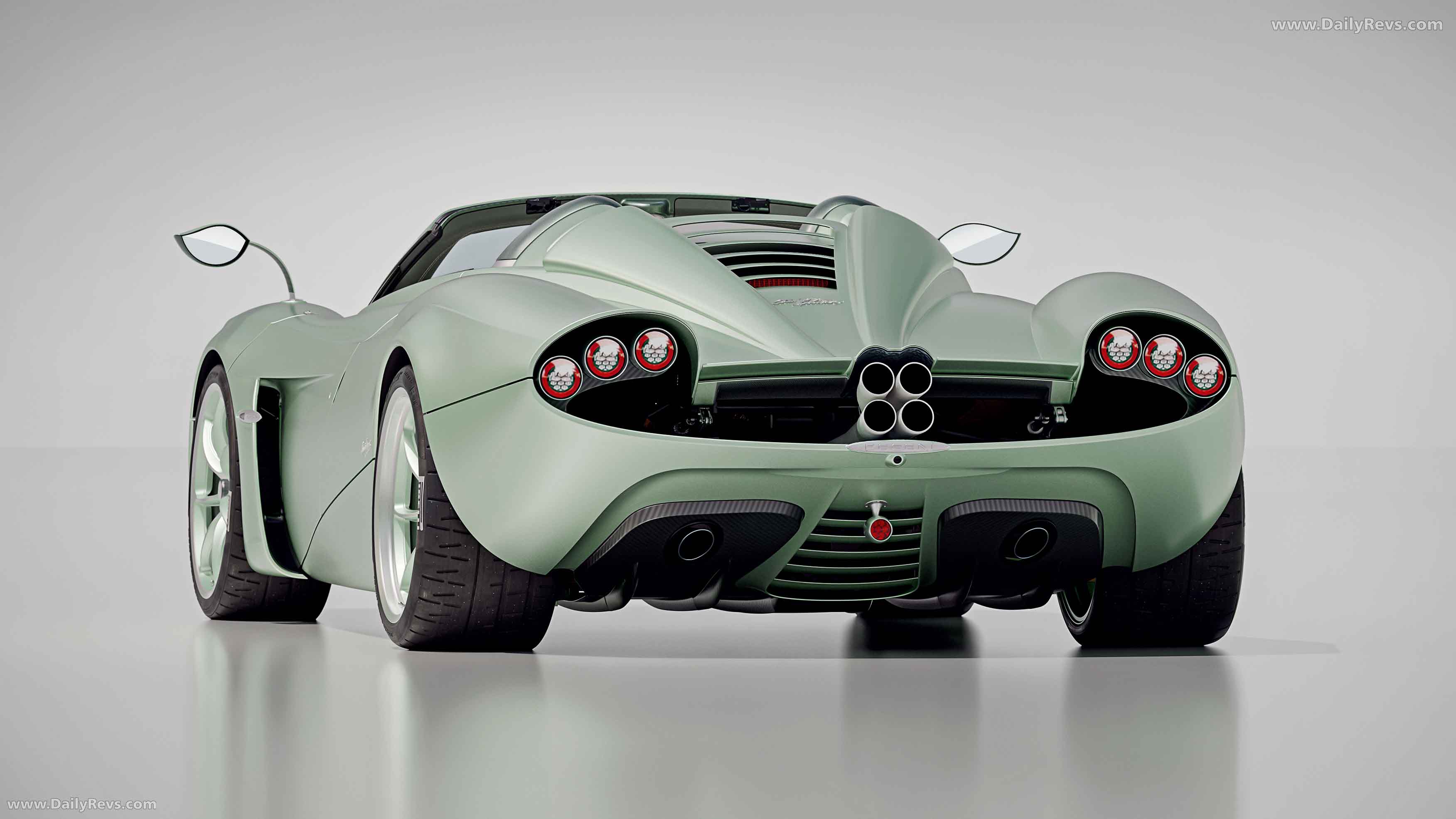 2026 Pagani Huayra Codalunga Speedster Rear View
