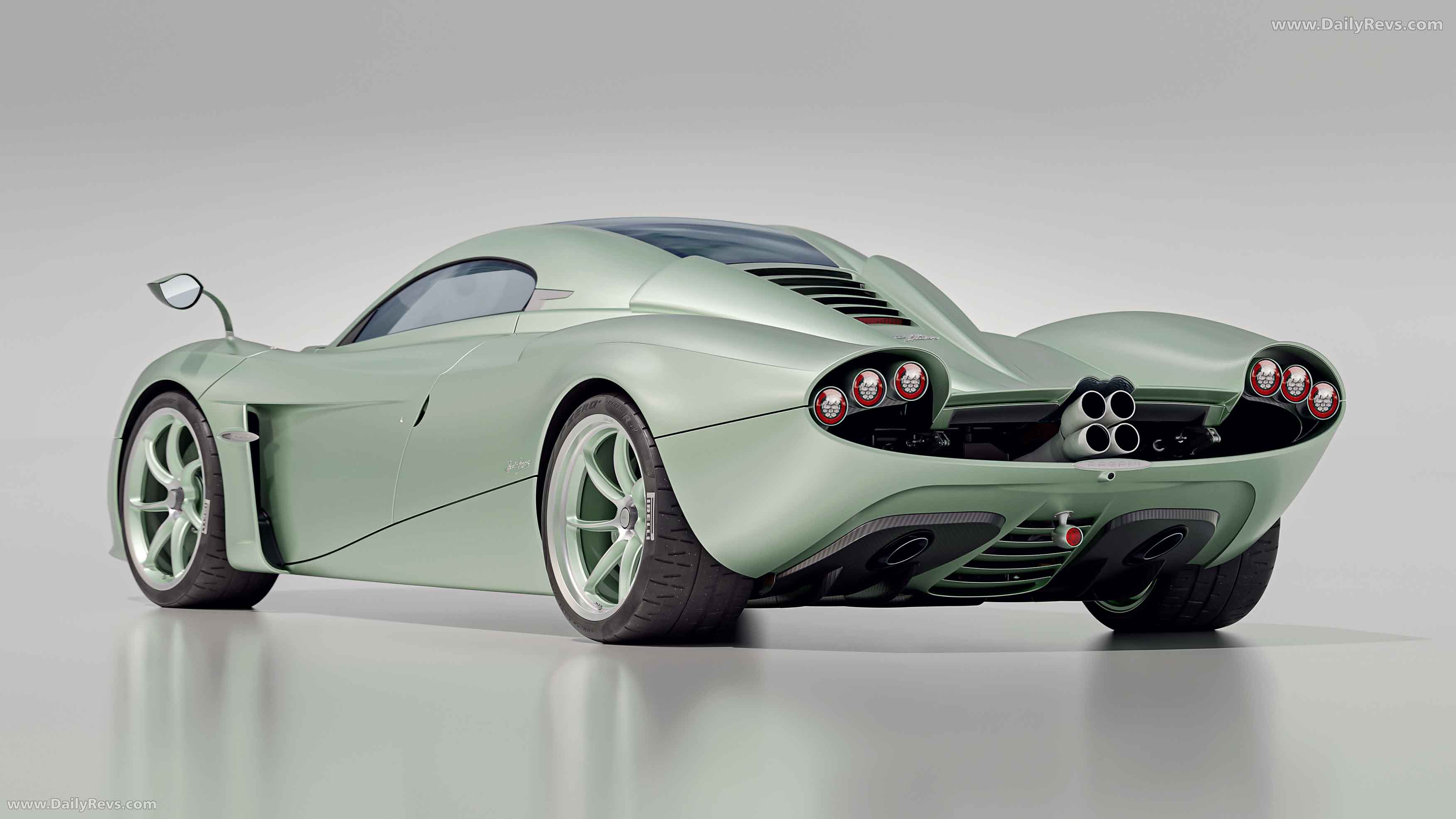 2026 Pagani Huayra Codalunga Speedster Rear View