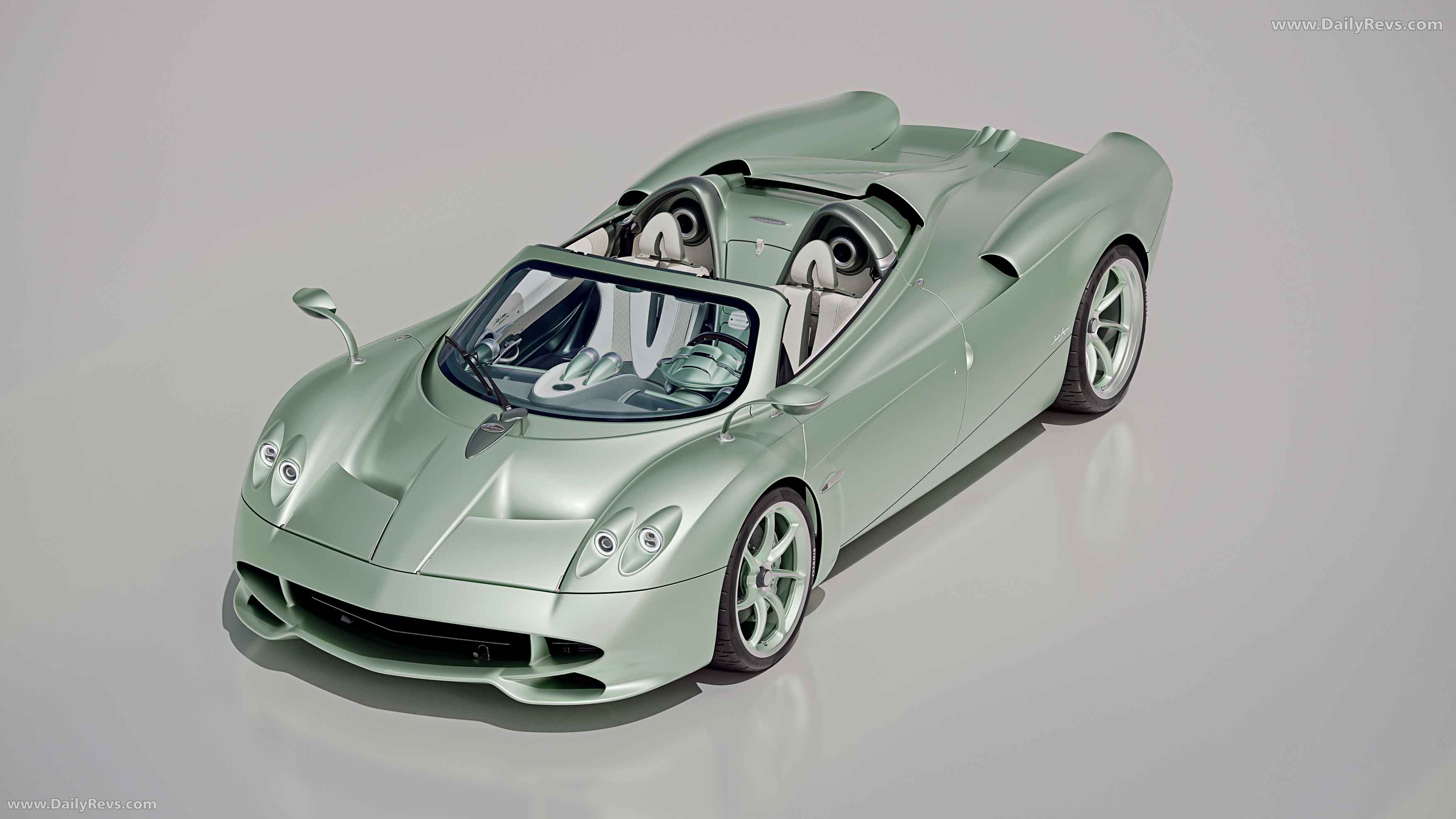 2026 Pagani Huayra Codalunga Speedster Top View