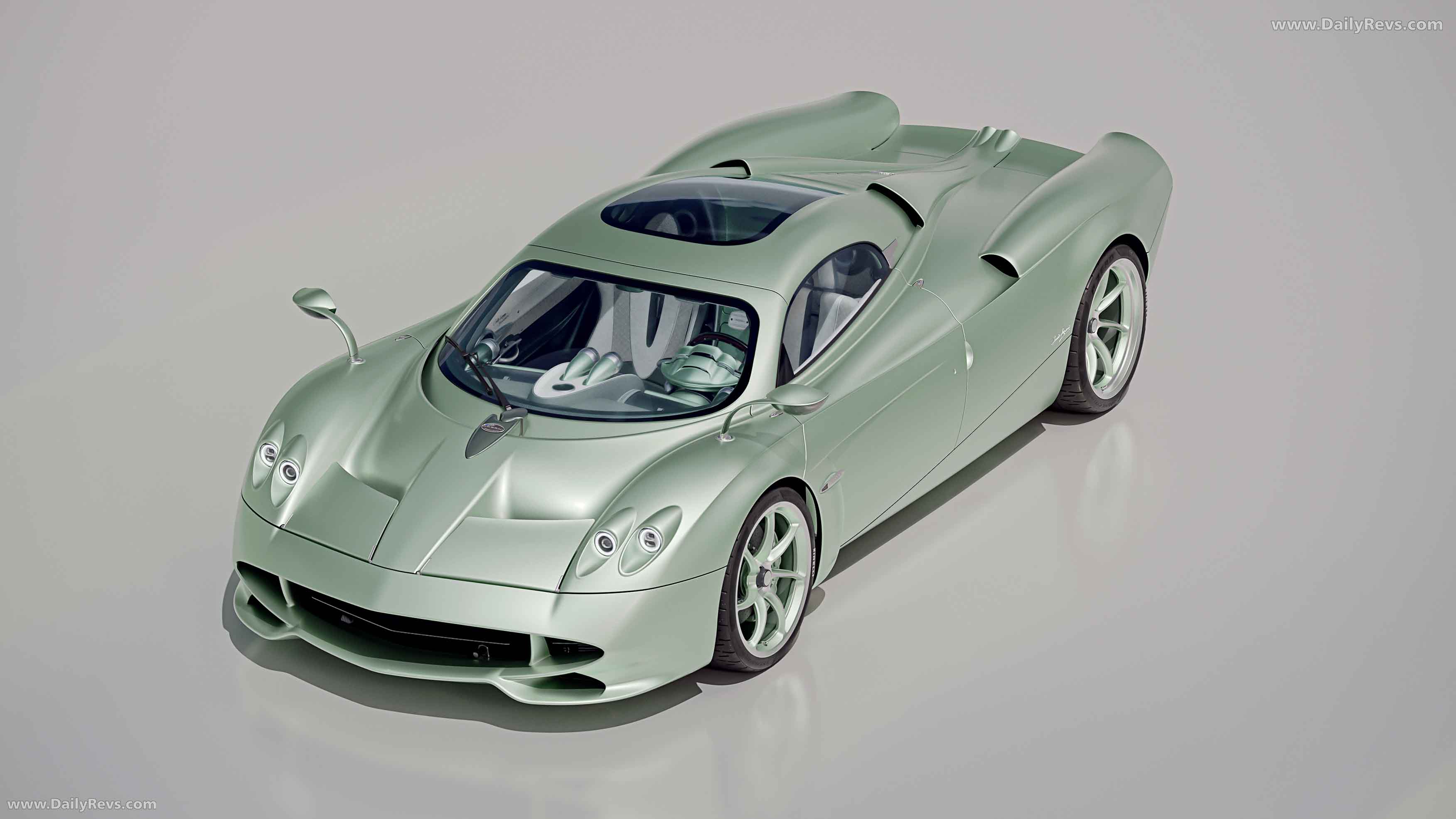 2026 Pagani Huayra Codalunga Speedster Top View