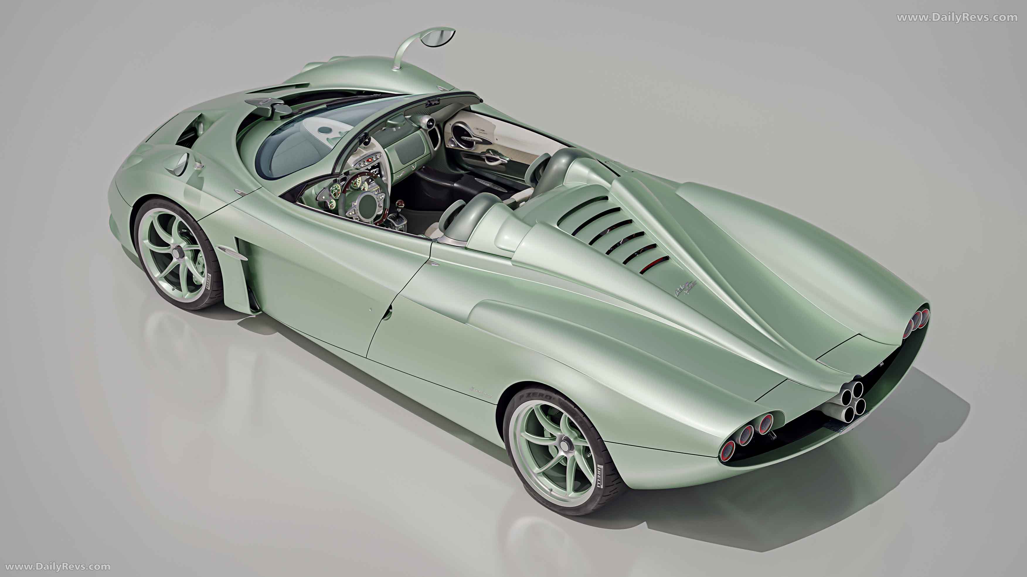 2026 Pagani Huayra Codalunga Speedster Top View