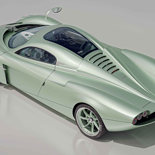 2026 Pagani Huayra Codalunga Speedster Top View