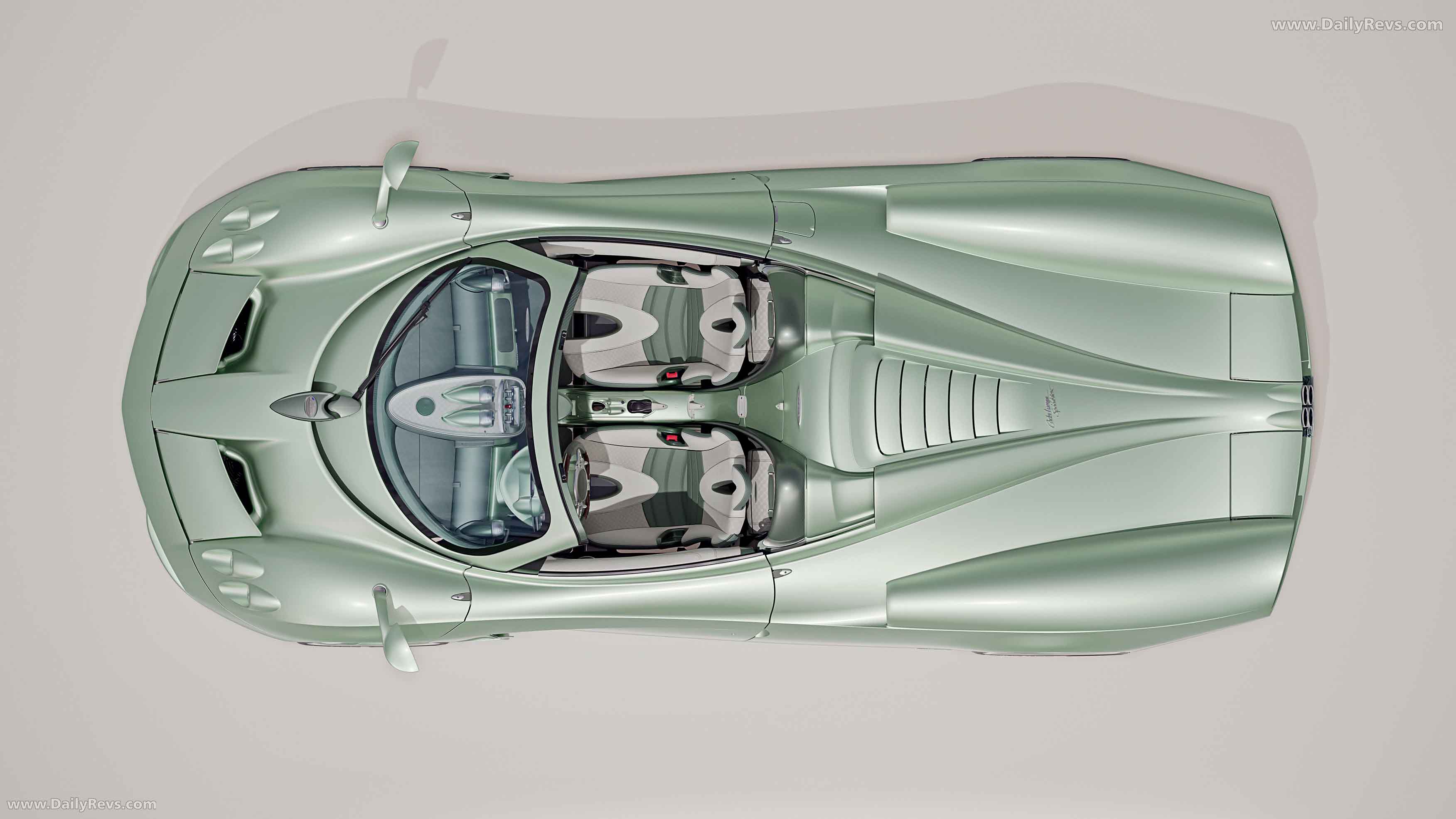 2026 Pagani Huayra Codalunga Speedster Top View