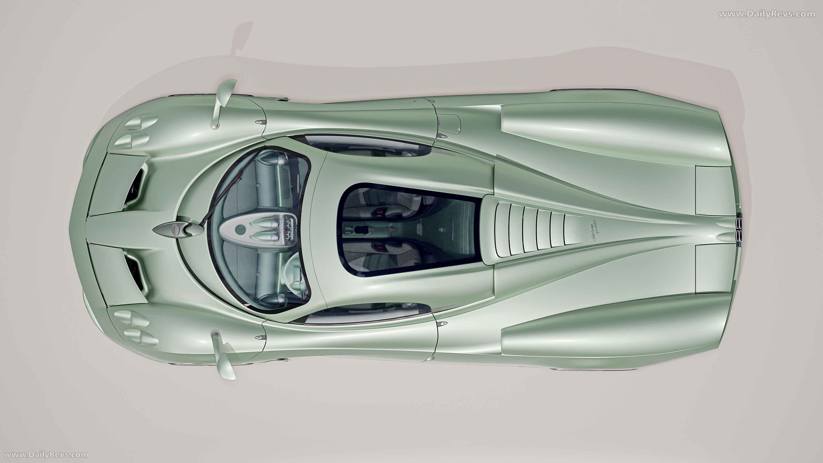 2026 Pagani Huayra Codalunga Speedster Top View