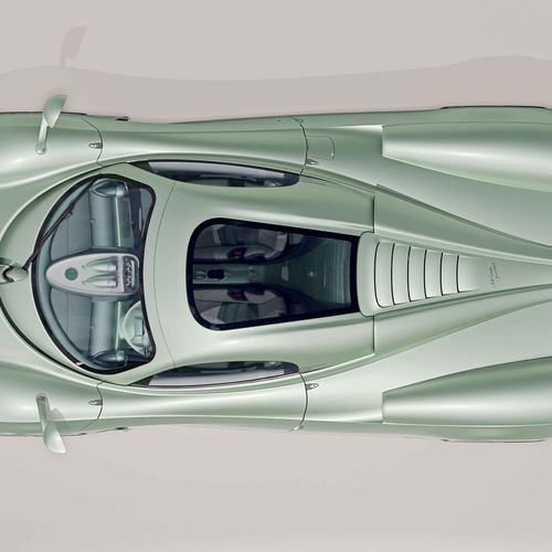 2026 Pagani Huayra Codalunga Speedster Top View