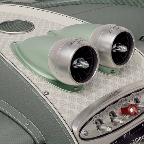2026 Pagani Huayra Codalunga Speedster Interior