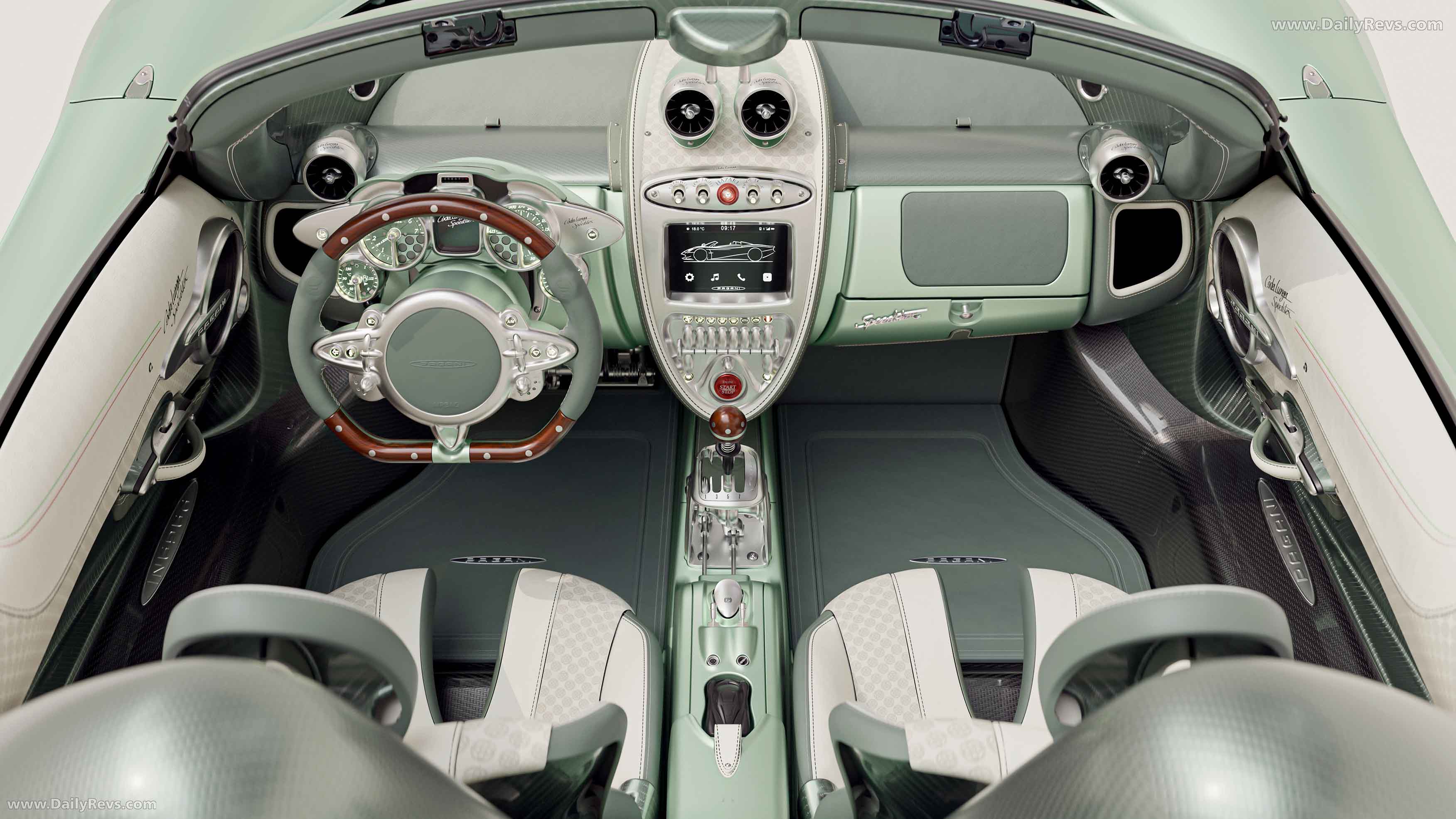 2026 Pagani Huayra Codalunga Speedster Interior