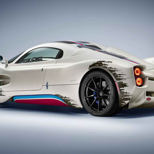 2025 Pagani Utopia The Coyote Rear View